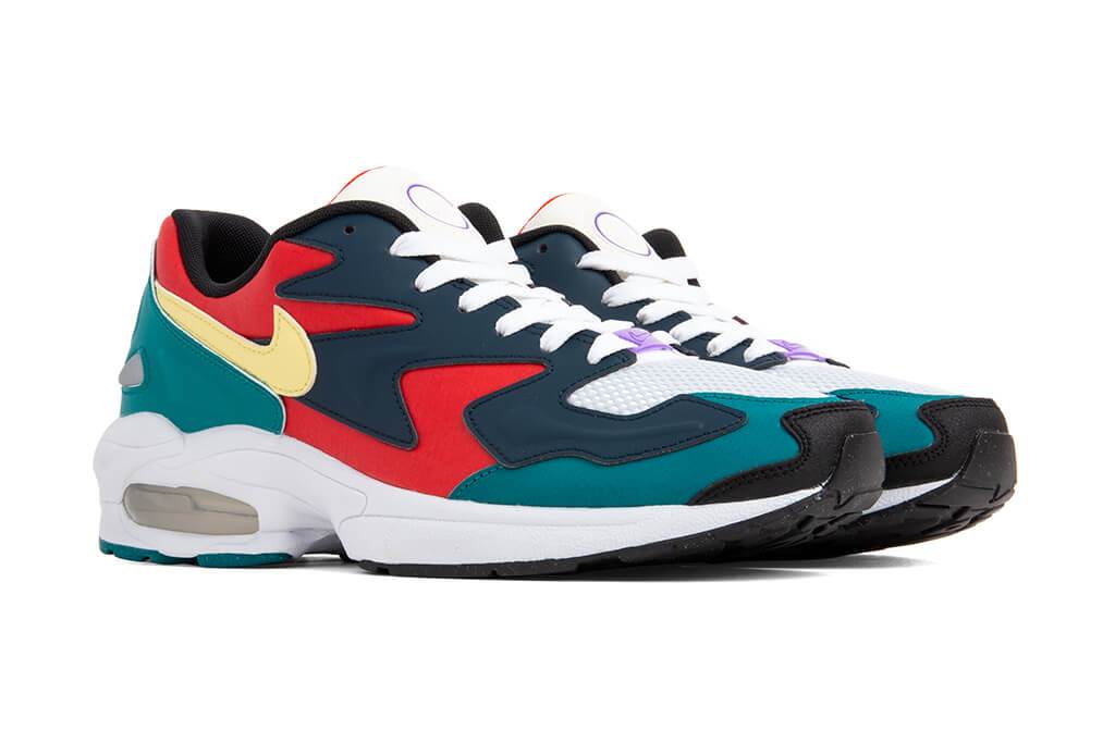Air Max 2 Light - Habanero Red/Armory Navy/Radiant Emerald