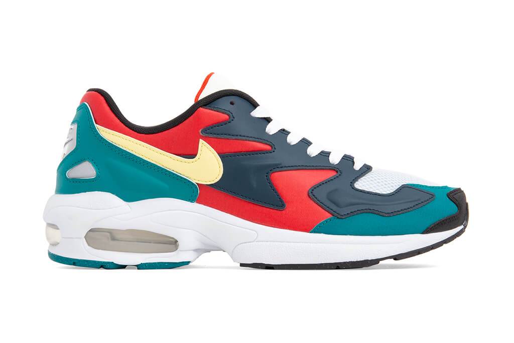 Air Max 2 Light - Habanero Red/Armory Navy/Radiant Emerald