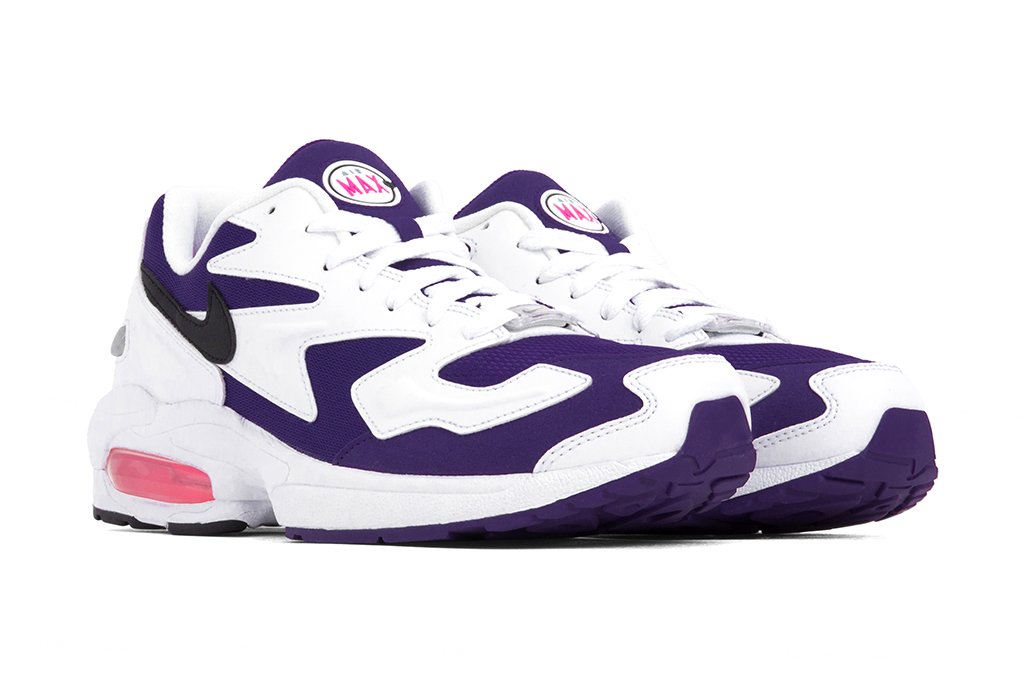 Air Max 2 Light - White/Court Purple/Hyper Pink