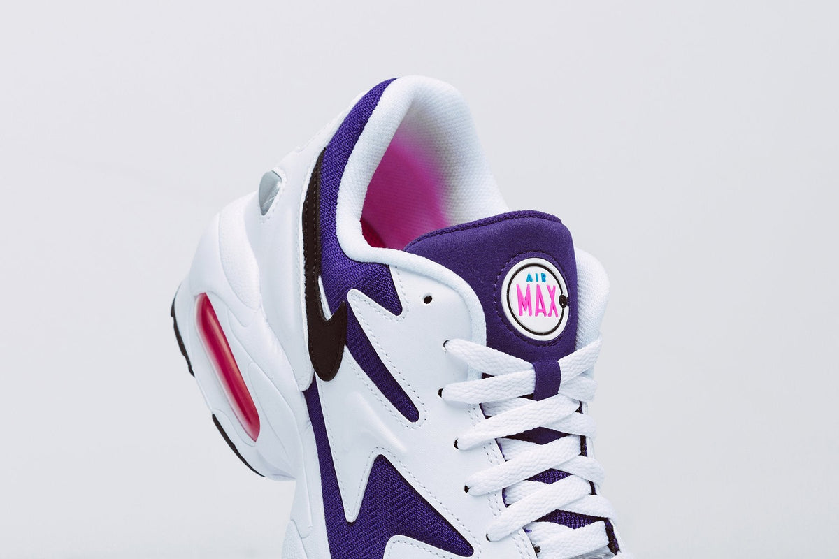 Air Max 2 Light - White/Court Purple/Hyper Pink
