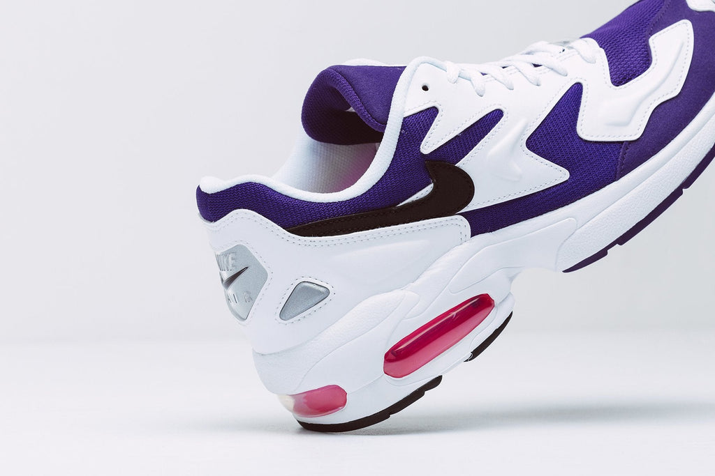Air Max 2 Light - White/Court Purple/Hyper Pink