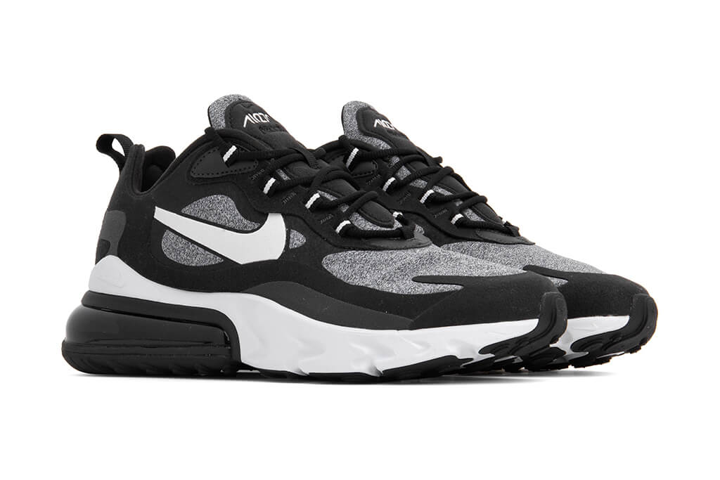 Air Max 270 React - Black/Vast Grey/Off Noir