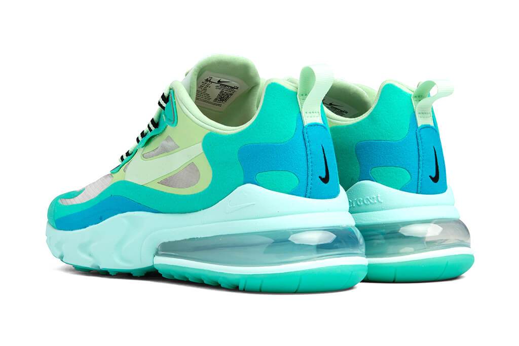 Air Max 270 React - Hyper Jade/Frosted Spruce/Barely Volt