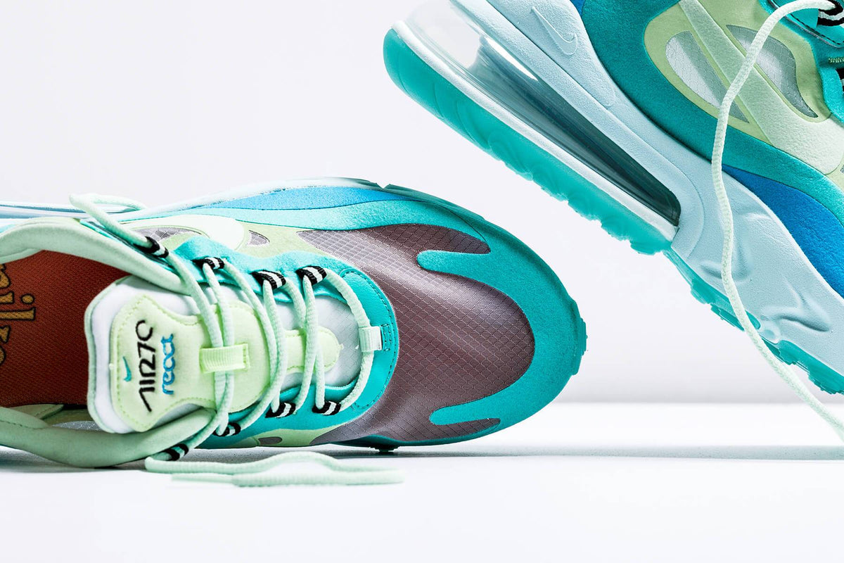 Air Max 270 React - Hyper Jade/Frosted Spruce/Barely Volt