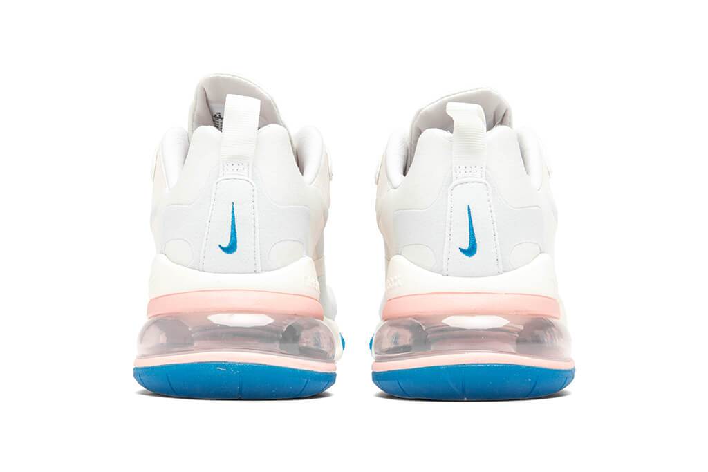 Air Max 270 React - Summit White/Ghost Aqua/Phantom