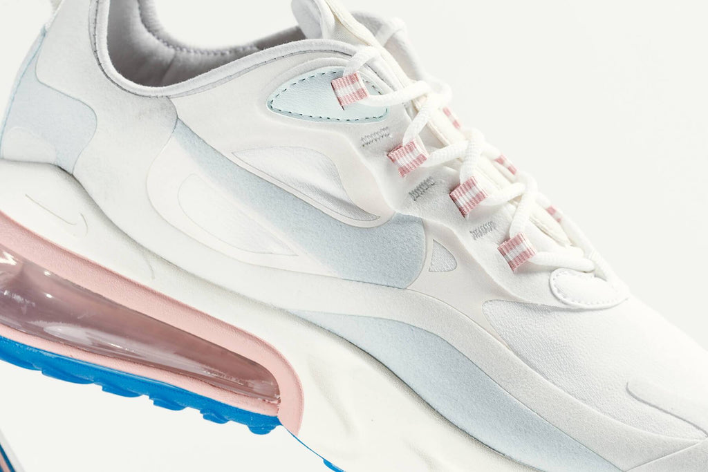 Air Max 270 React - Summit White/Ghost Aqua/Phantom