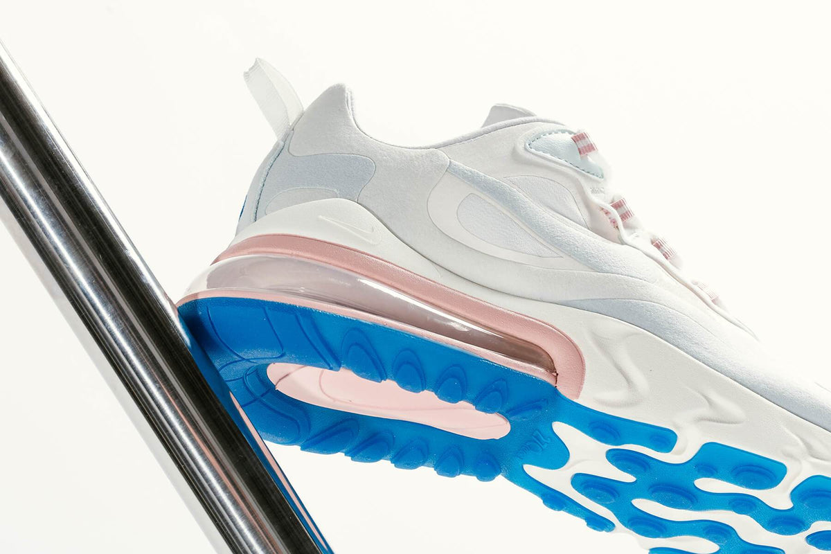 Air Max 270 React - Summit White/Ghost Aqua/Phantom