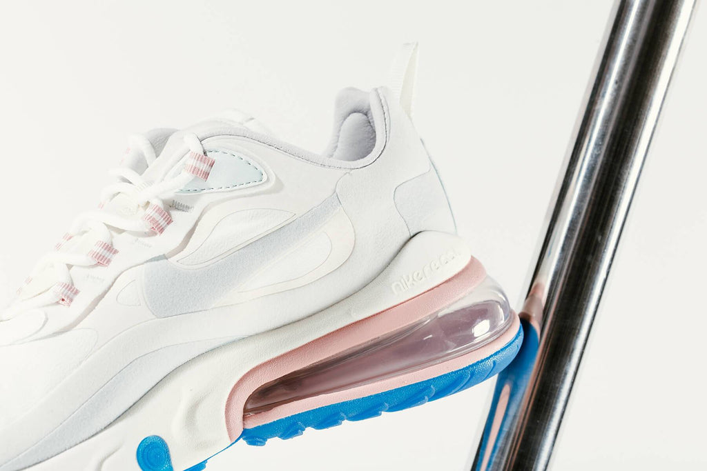 Air Max 270 React - Summit White/Ghost Aqua/Phantom