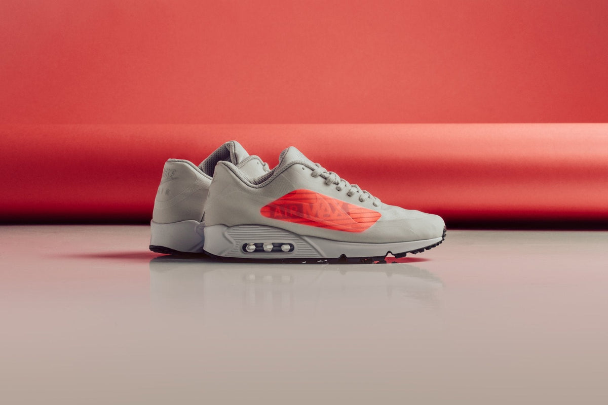 Air Max 90 NS GPX - Natural Grey/Bright Crimson