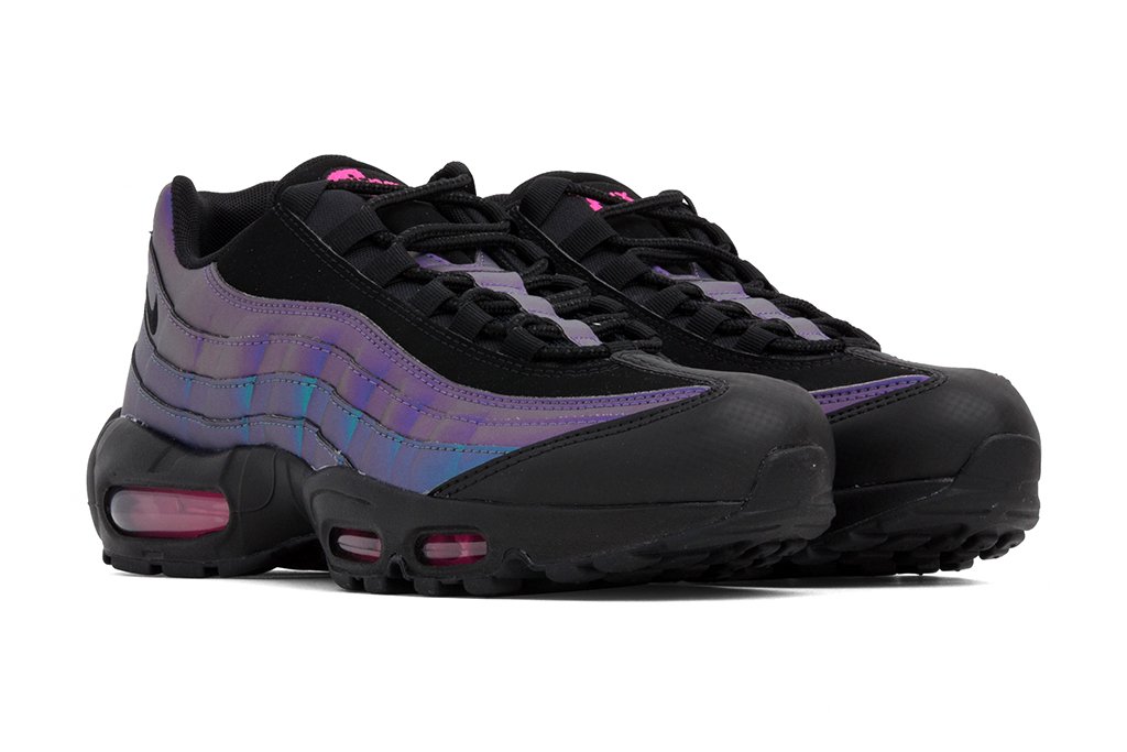 Air Max 95 Premium - Black/Laser Fuchsia