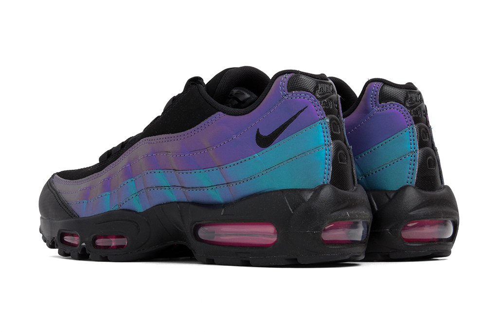 Air Max 95 Premium - Black/Laser Fuchsia