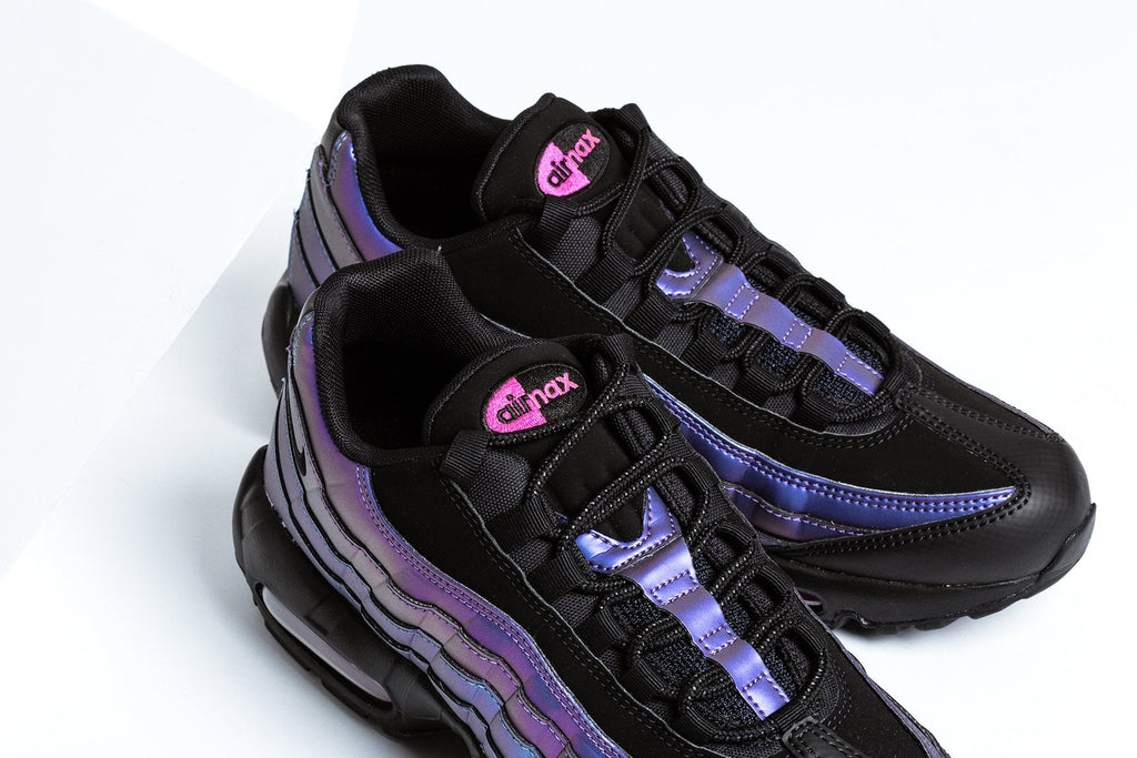 Air Max 95 Premium - Black/Laser Fuchsia