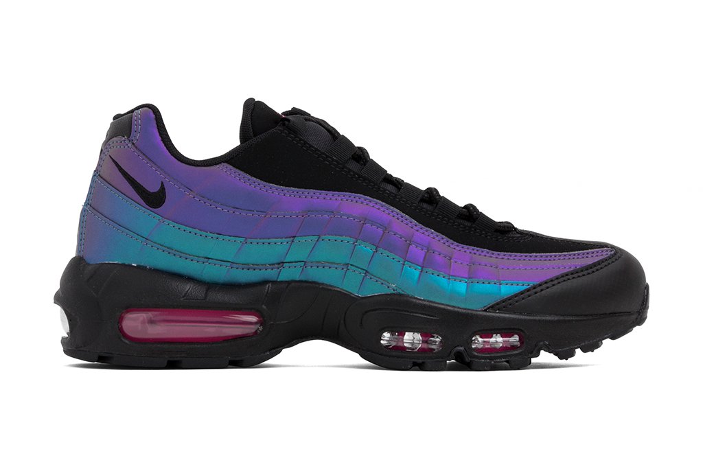 Air Max 95 Premium - Black/Laser Fuchsia