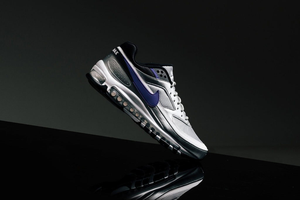 Air Max 97/BW - Metallic Silver/Persian Violet/Black