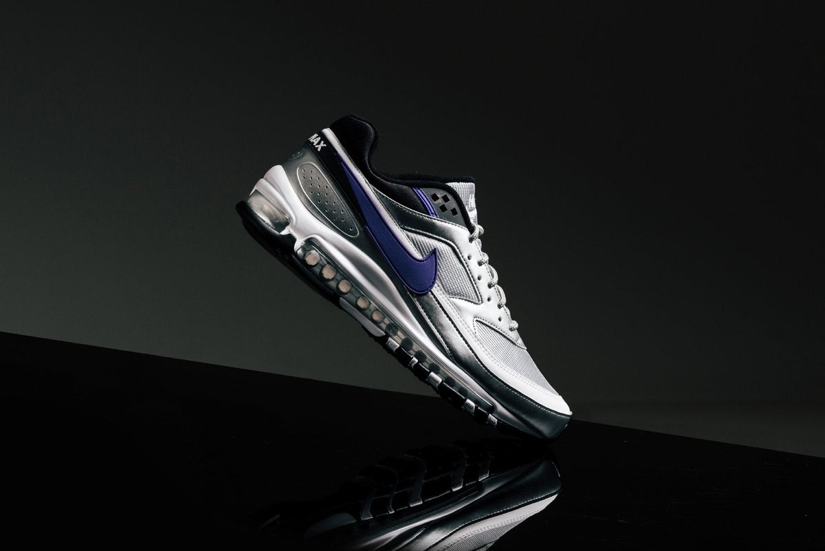 Air Max 97/BW - Metallic Silver/Persian Violet/Black