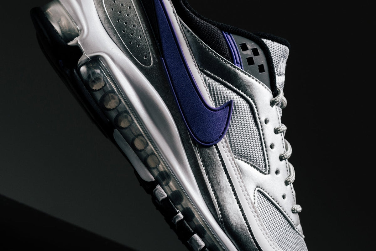 Air Max 97/BW - Metallic Silver/Persian Violet/Black