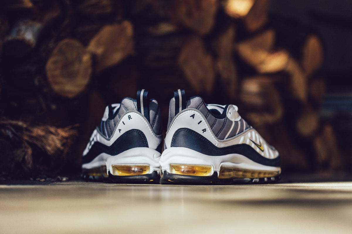 Air Max 98 - White/Tour Yellow/Midnight Navy
