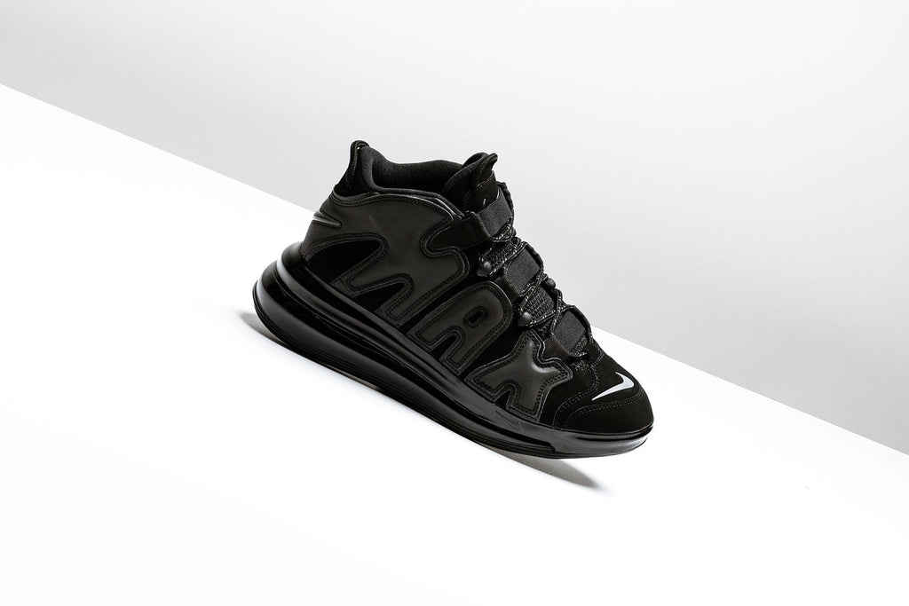 Air More Uptempo 720 QS - Black/Metallic Black