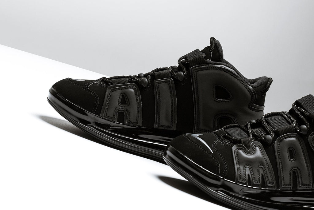 Air More Uptempo 720 QS - Black/Metallic Black