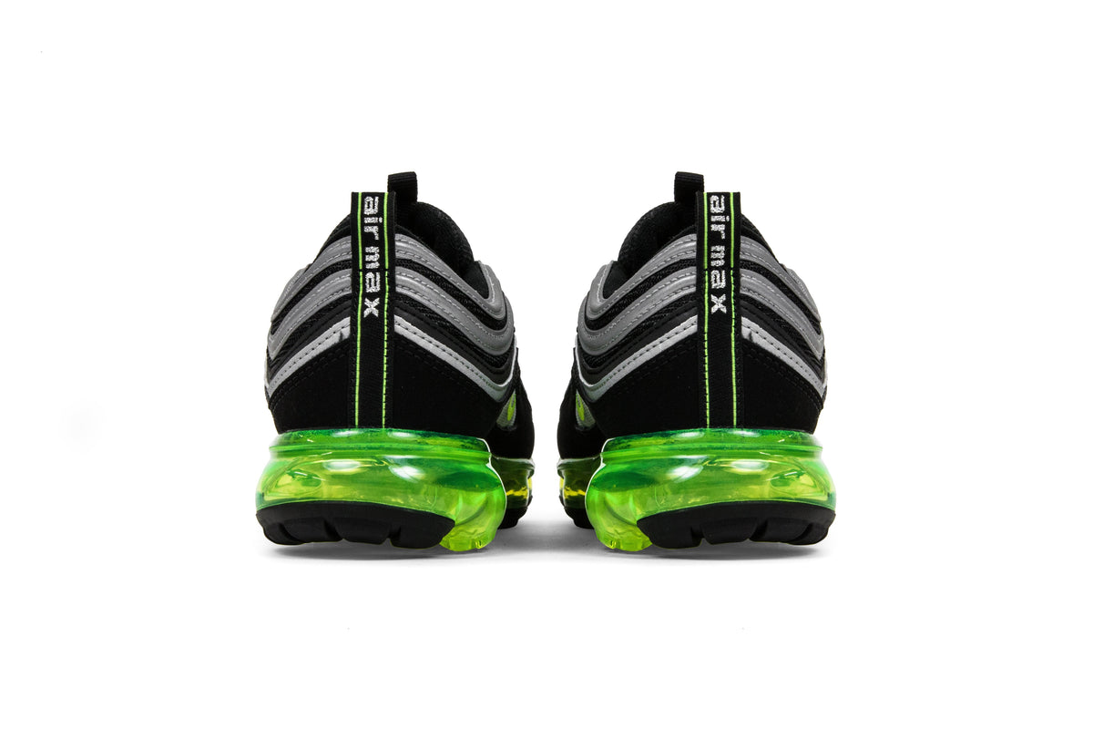 Air VaporMax 97 - Black/Volt-Metallic Silver-White