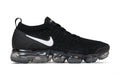 Air VaporMax Flyknit 2 - Black/White-Dark Grey/Metallic Silver