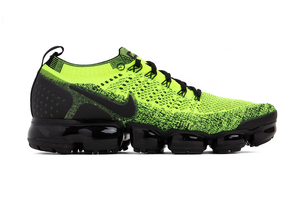 Air VaporMax Flyknit 2 - Volt/Black