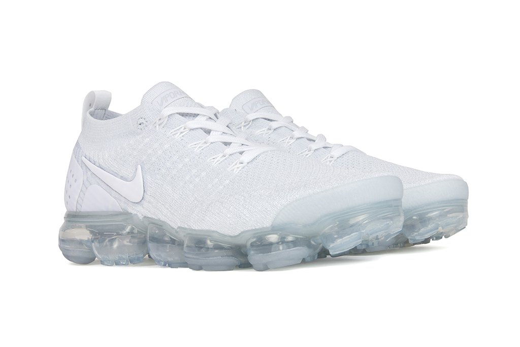 Air VaporMax Flyknit 2 - White/Pure Platinum