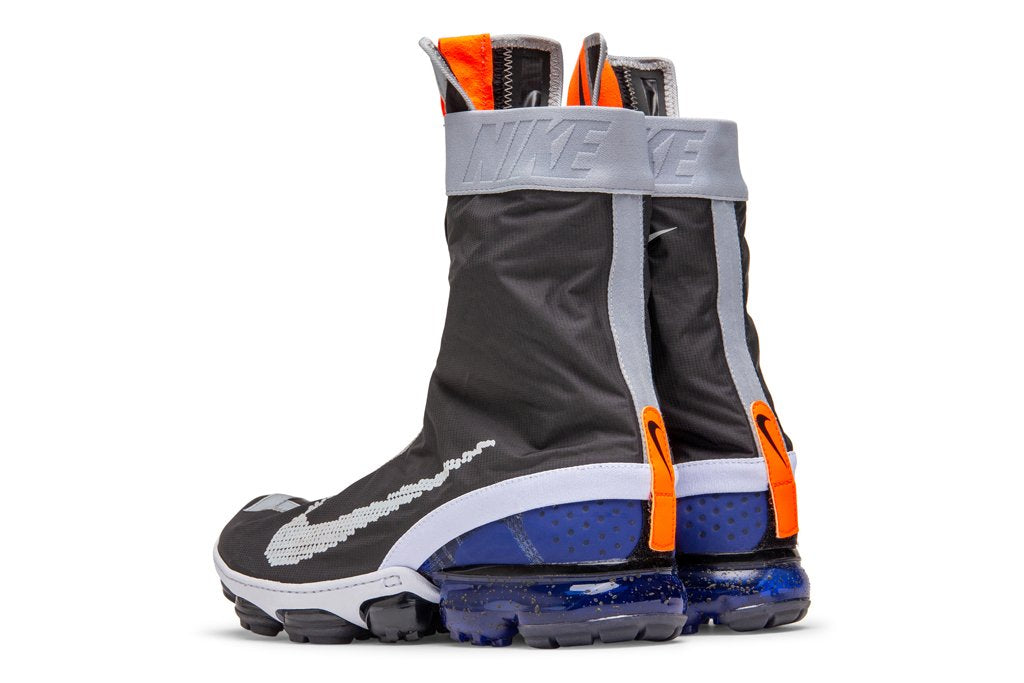 Air VaporMax FlyKnit Gaiter ISPA - Black/White/Deep Royal