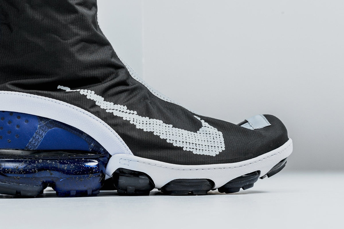 Air VaporMax FlyKnit Gaiter ISPA - Black/White/Deep Royal