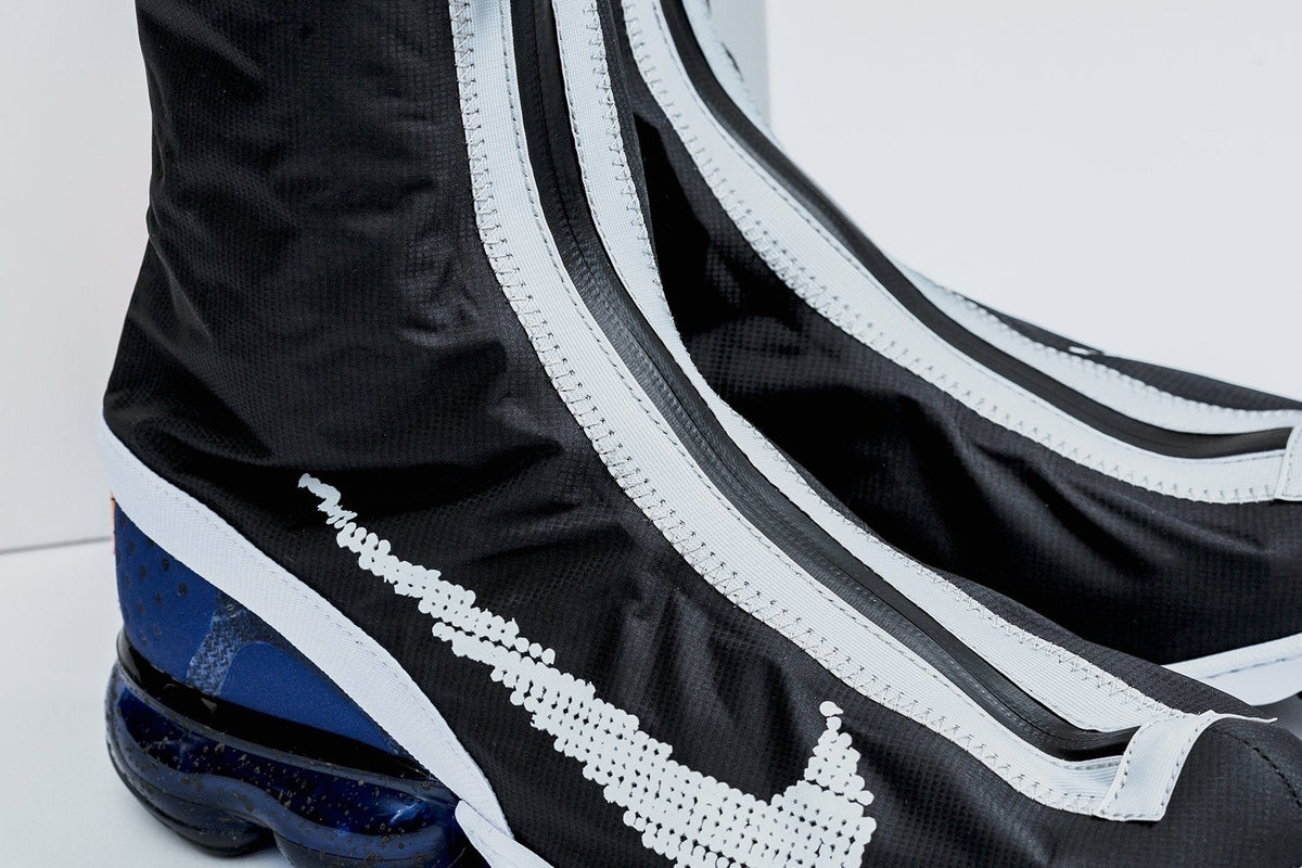 Air VaporMax FlyKnit Gaiter ISPA - Black/White/Deep Royal
