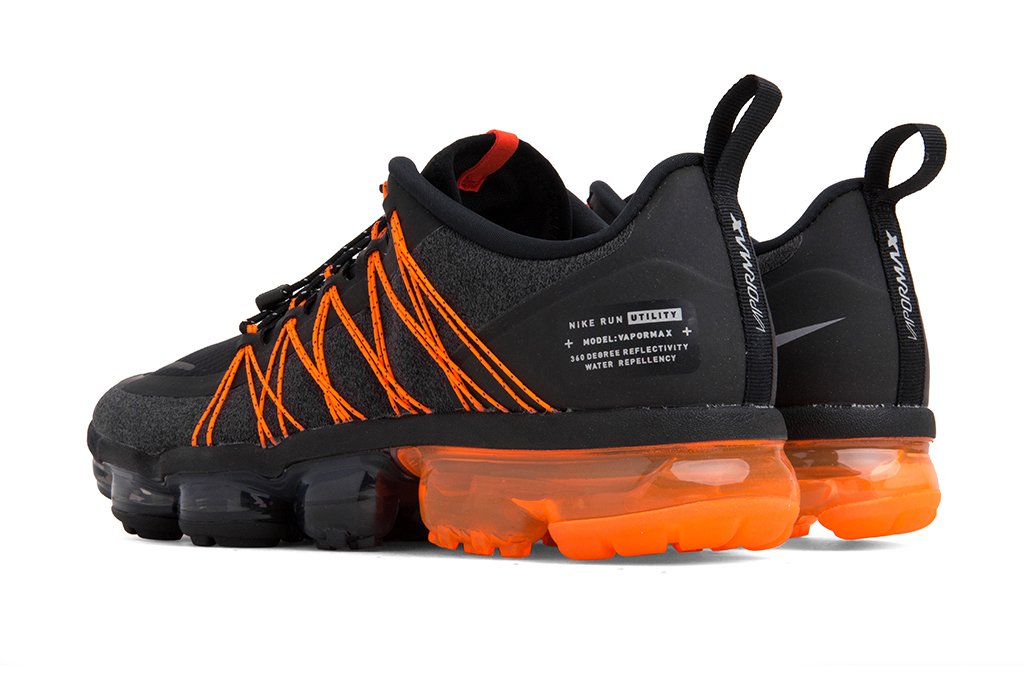 Air VaporMax Run Utility - Black/Reflect Silver