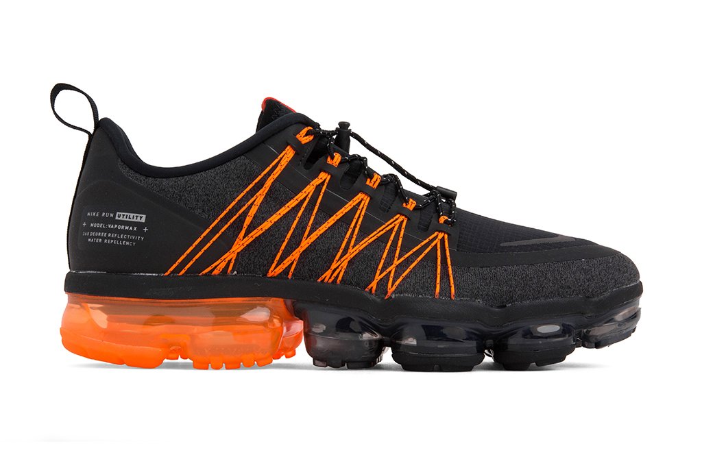Air VaporMax Run Utility - Black/Reflect Silver