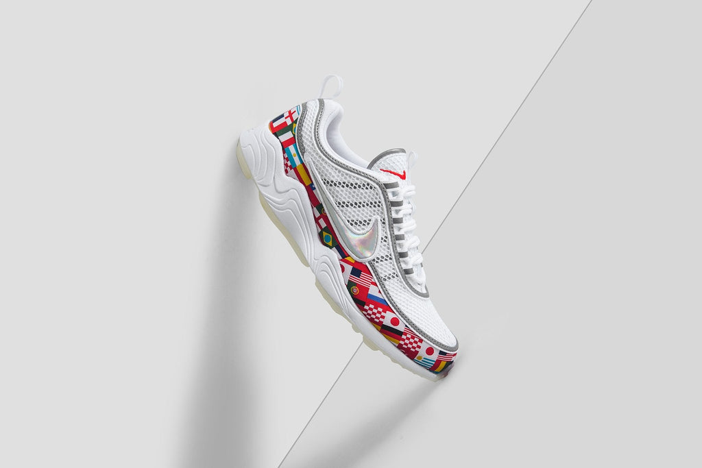 Air Zoom Spiridon '16 NIC - White/Multi-Color