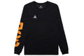 Sportswear ACG L/S Shirt - Black/Bright Mandarin