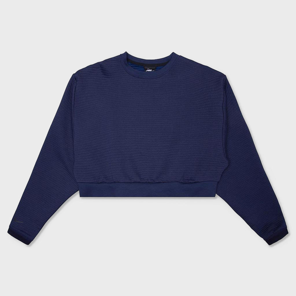 Sportswear City Ready Women's Fleece Crew - Blackened Blue