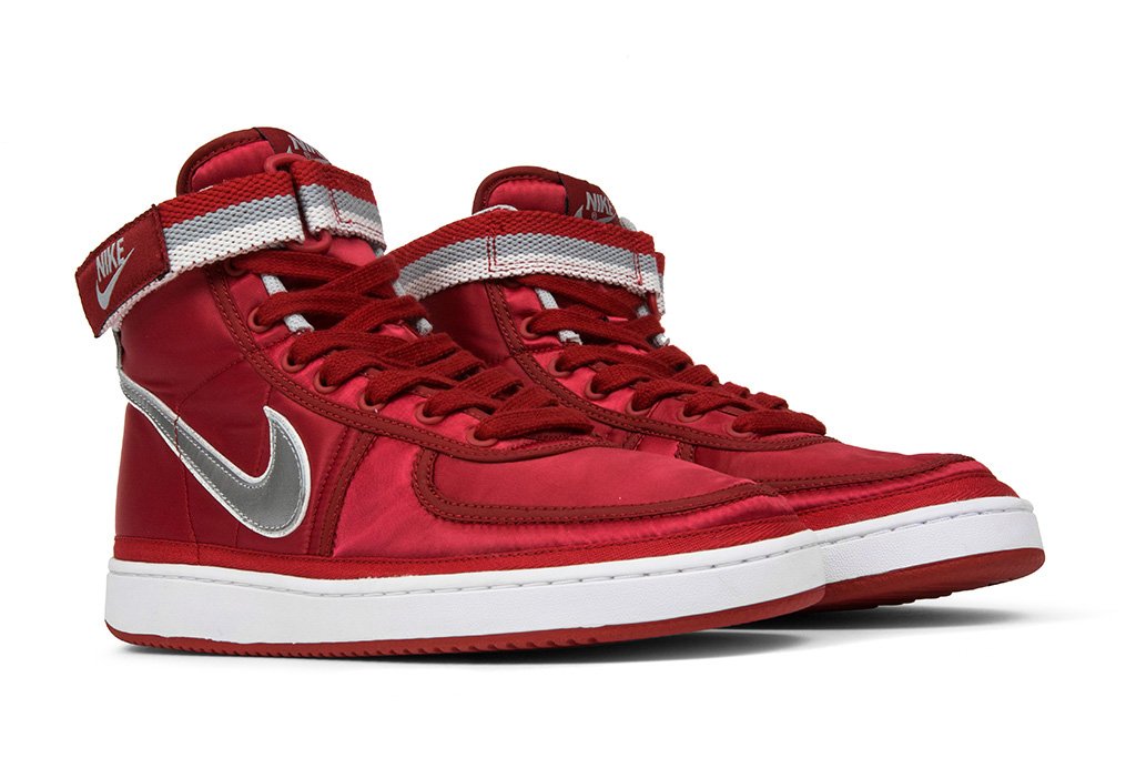 Vandal High Supreme - University Red/Metallic Silver