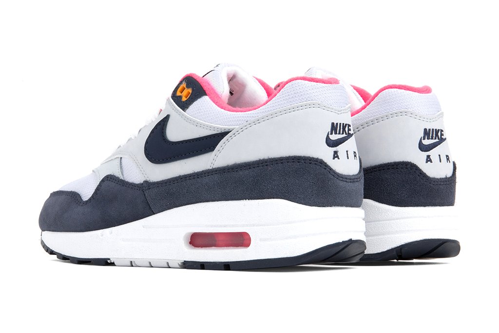 Women's Air Max 1 - White/Midnight Navy