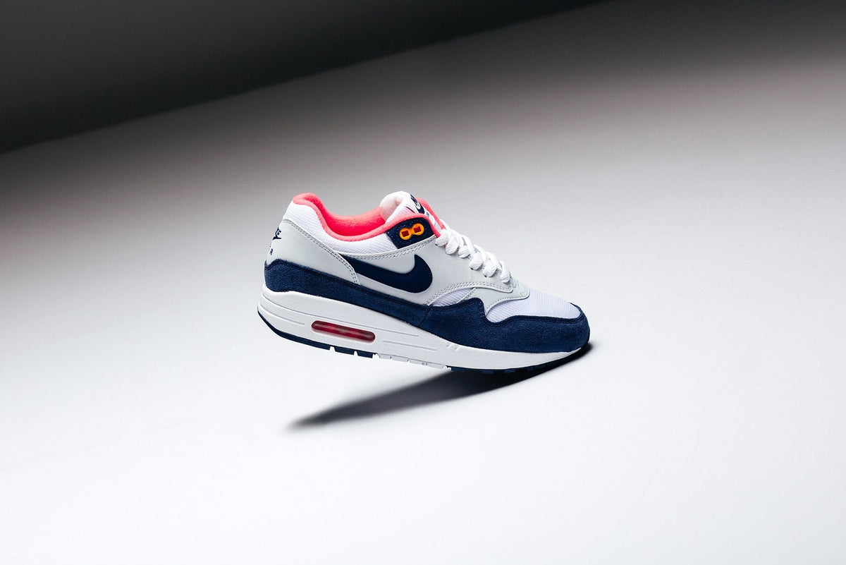 Women's Air Max 1 - White/Midnight Navy