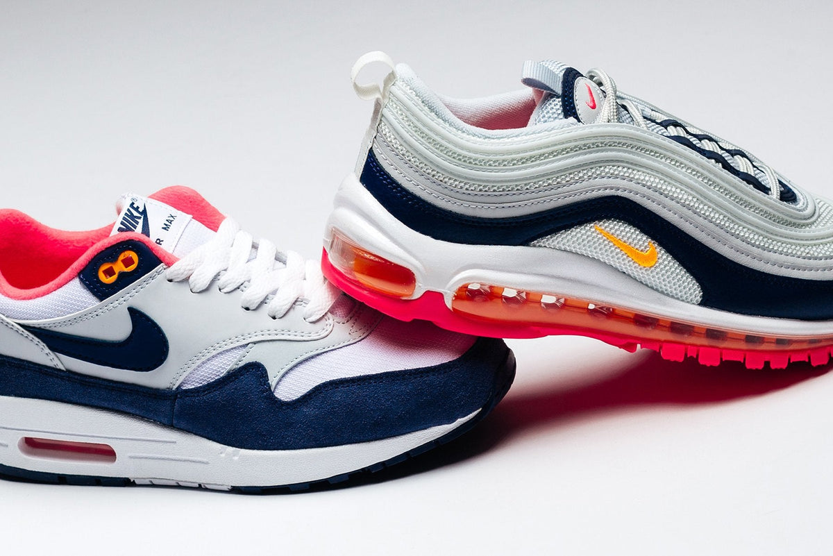 Women's Air Max 1 - White/Midnight Navy