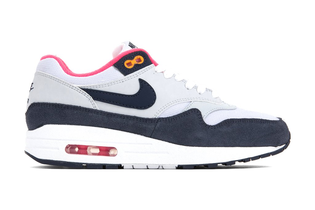 Women's Air Max 1 - White/Midnight Navy