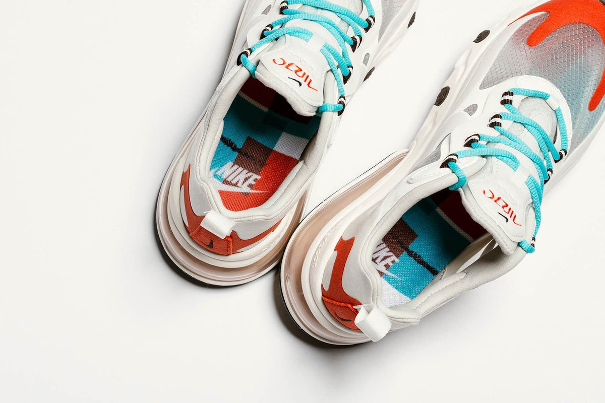 Women's Air Max 270 React - Light Beige/Chalk
