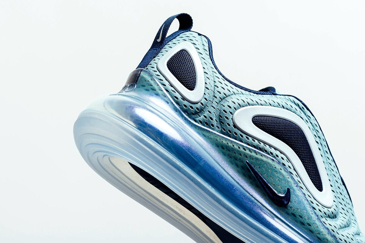 Women's Air Max 720 - Metallic Silver/Midnight Navy