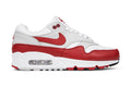 Women's Air Max 90/1 - White/University Red/Neutral Grey/Black