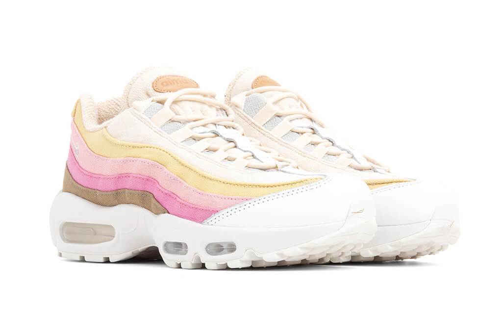 Womens Air Max 95 QS "Plant" - Lemon Wash/Plum Chalk