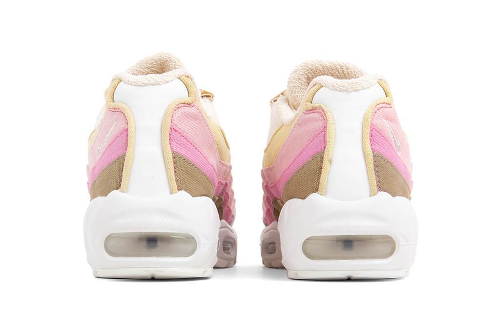 Womens Air Max 95 QS "Plant" - Lemon Wash/Plum Chalk