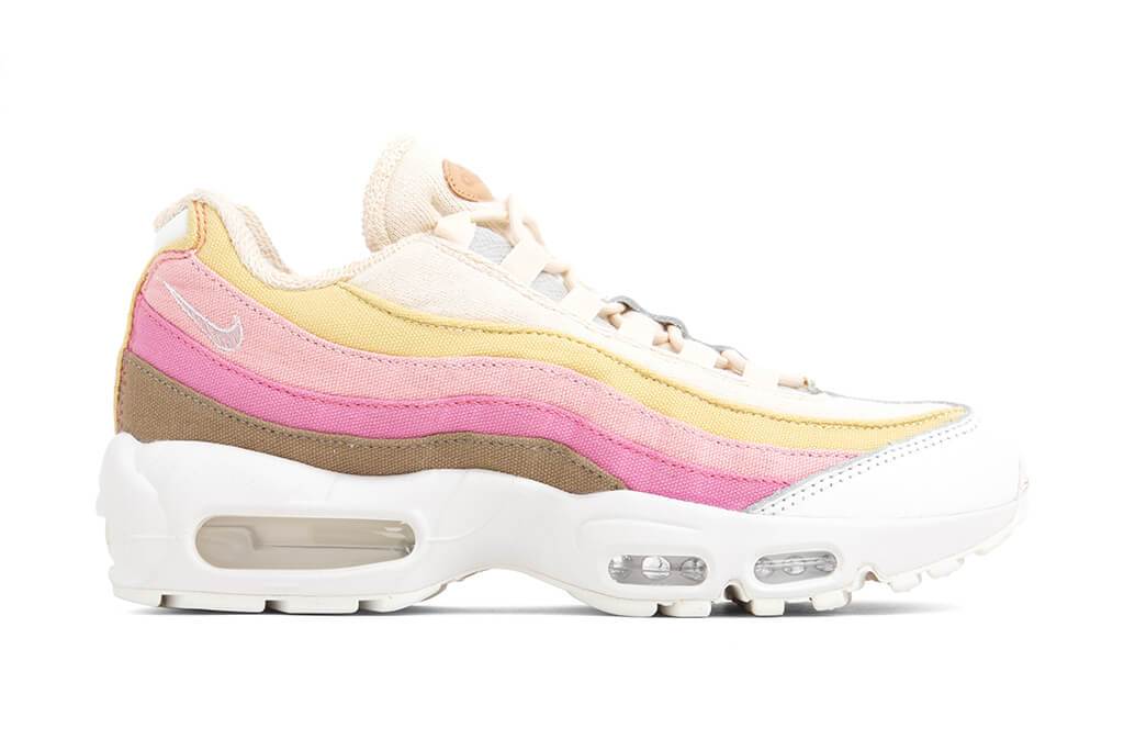 Womens Air Max 95 QS "Plant" - Lemon Wash/Plum Chalk