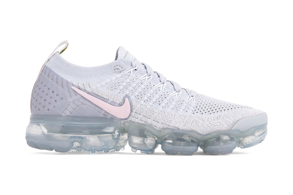 Women's Air VaporMax Flyknit 2 - Pure Platinum/Arctic Pink/White
