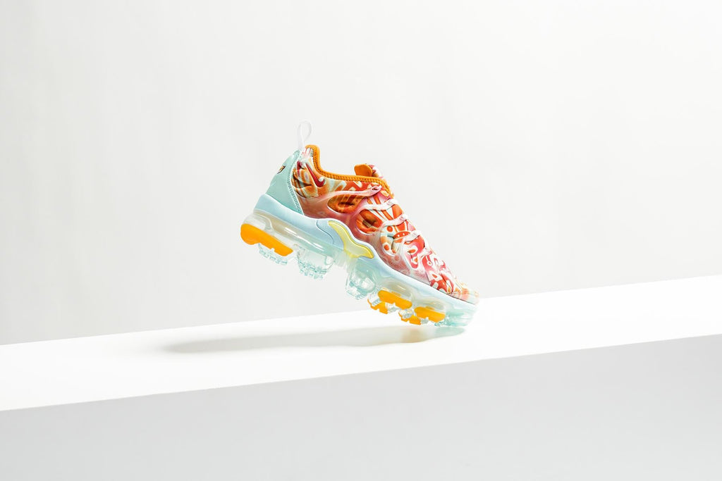 Women's Air Vapormax Plus QS - Teal Tint/Ember Glow/Orange Peel