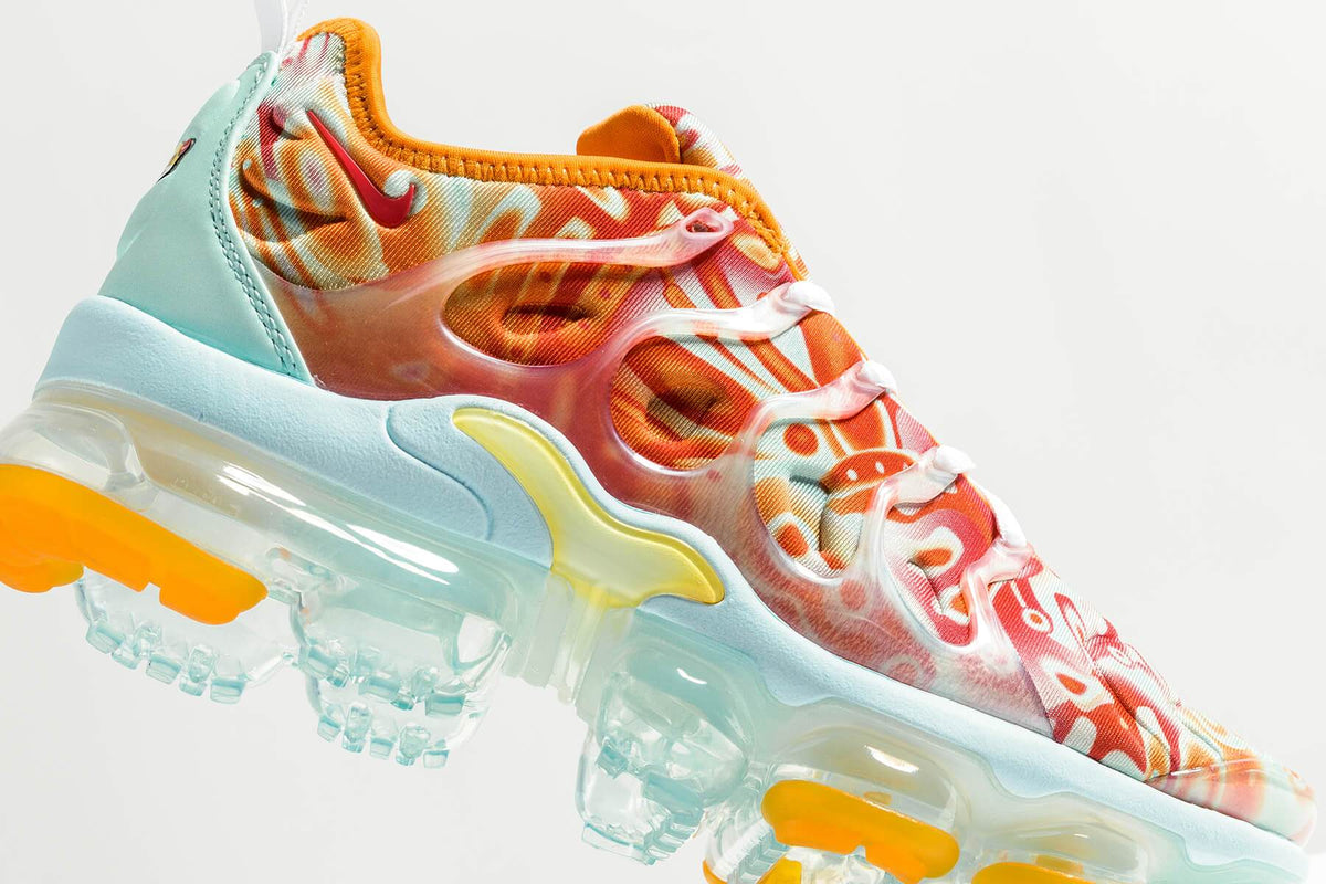 Women's Air Vapormax Plus QS - Teal Tint/Ember Glow/Orange Peel
