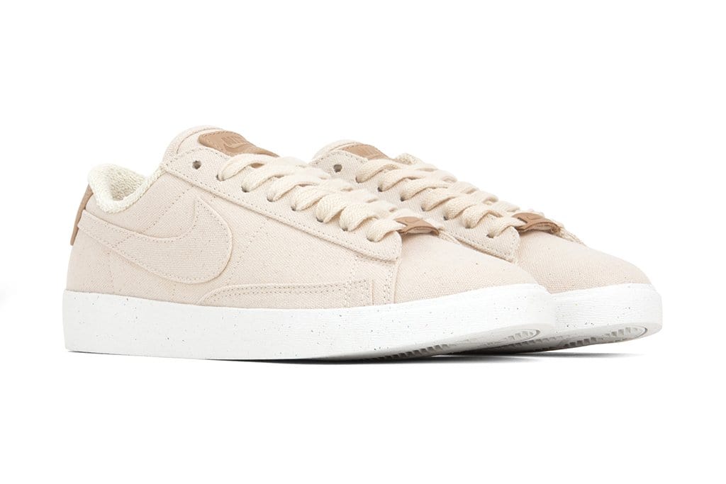 Women's Blazer Low LX "Plant" - Pale Ivory/Pale Ivory
